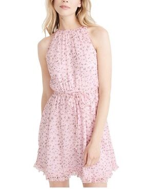 Abercrombie & Fitch Pink Floral Halter Summer Dress